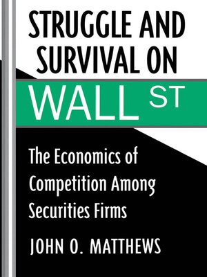 cover image of Struggle and Survival on Wall Street